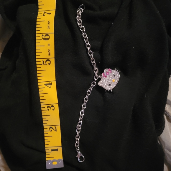 Bling Hello Kitty Charm Bracelet - Picture 4 of 11